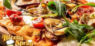 Pizza vegetariana per una cena leggera e senza sensi di colpa