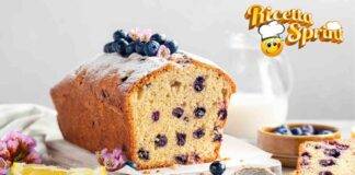 Plumcake ai mirtilli e yogurt per la colazione di tutta la famiglia, una fetta tira l'altra