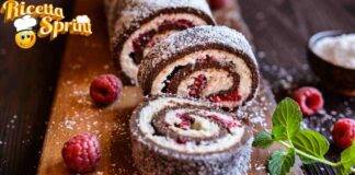 Rotolo cioccolato e cocco un dessert godurioso, fresco e profumato a dir poco irresistibile