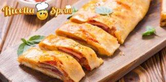 Rotolo rustico con salame ripieno godurioso, perfetto da gustare anche freddo