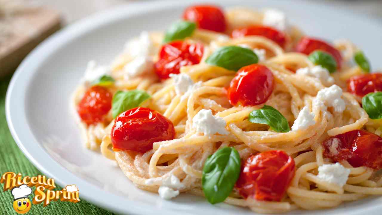 Spaghetti pomodorini e ricotta la ricetta estiva che ti salverà il pranzo