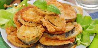 Zucchine pastellate e la cena cambia forma