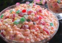 insalata cremosa di maccheroni