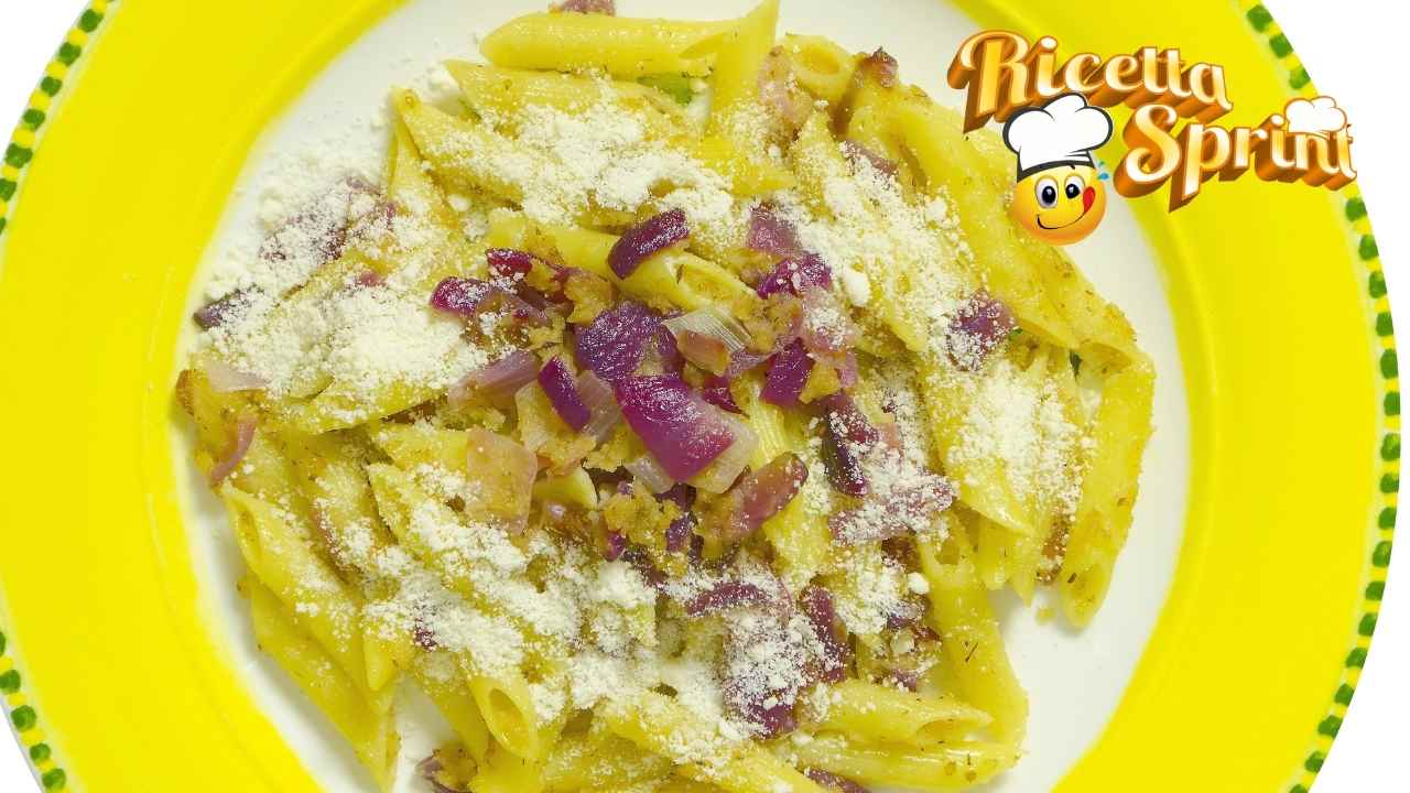 pasta con cipolla e pecorino