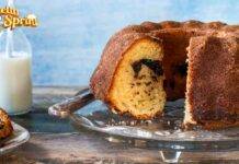 Ciambella yogurt e nutella il dessert gustoso e fragrante, si prepara in pochissimi minuti