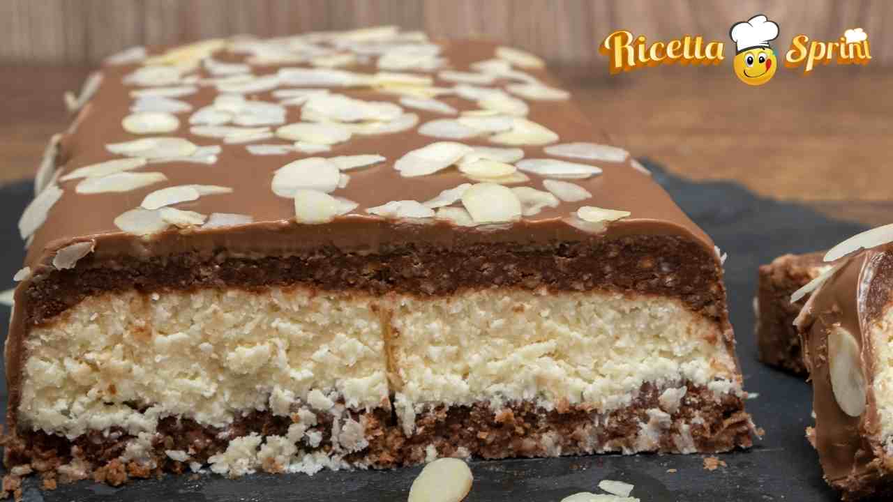 dessert con nutella e farina di cocco