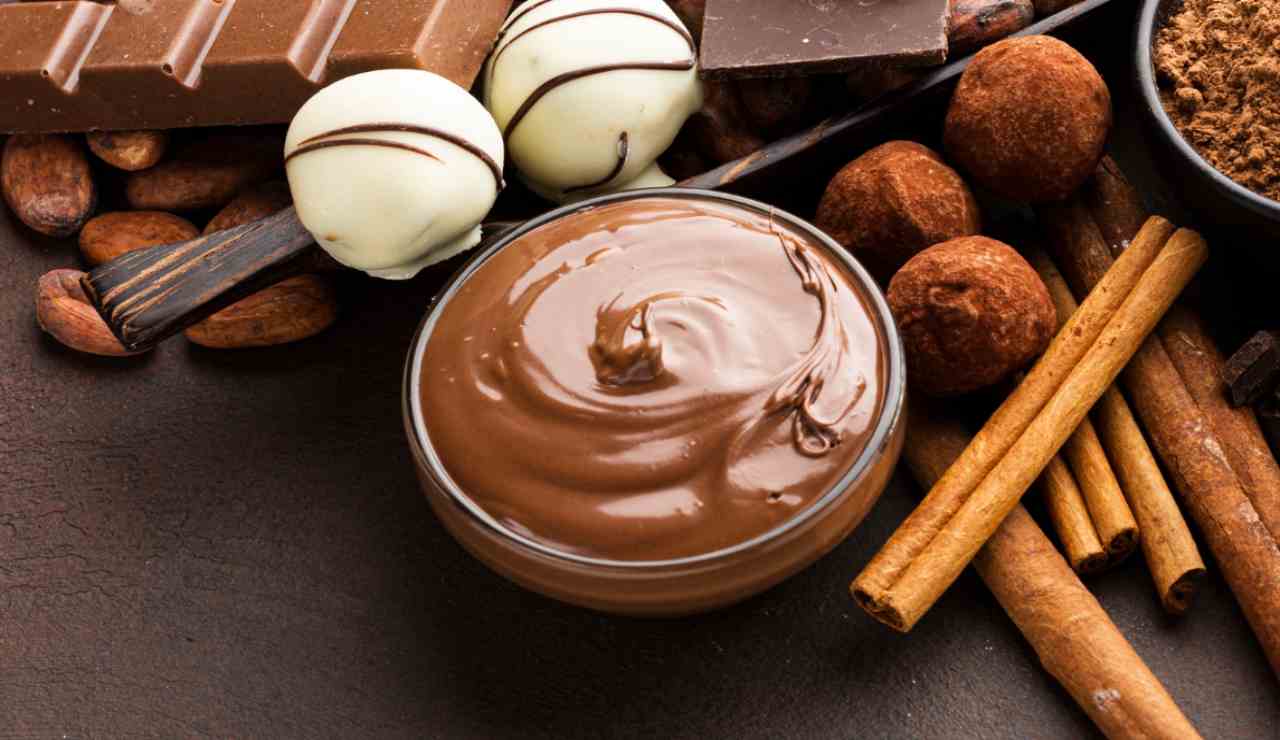Crema pasticcera cioccolato e vaniglia