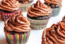 Cupcake al triplo cioccolato