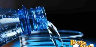 acqua minerale etichetta marche informazioni nutrizionali