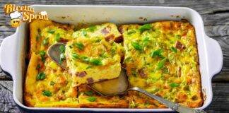 Frittata pancetta e zucchine piatto ricco e saporito, provalo e vedrai