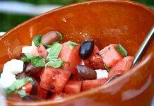 Insalata vitaminica di anguria