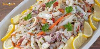 L’insalata di mare come la fa Benedetta Rossi non la fa nessuno ecco la ricetta. Foto di Benedetta Rossi
