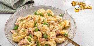 Orecchiette piselli e salmone in 15 minuti porterai in tavola un piatto sublime e insolito