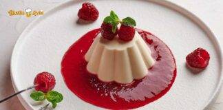 Panna cotta al naturale, si addensa senza la colla di pesce