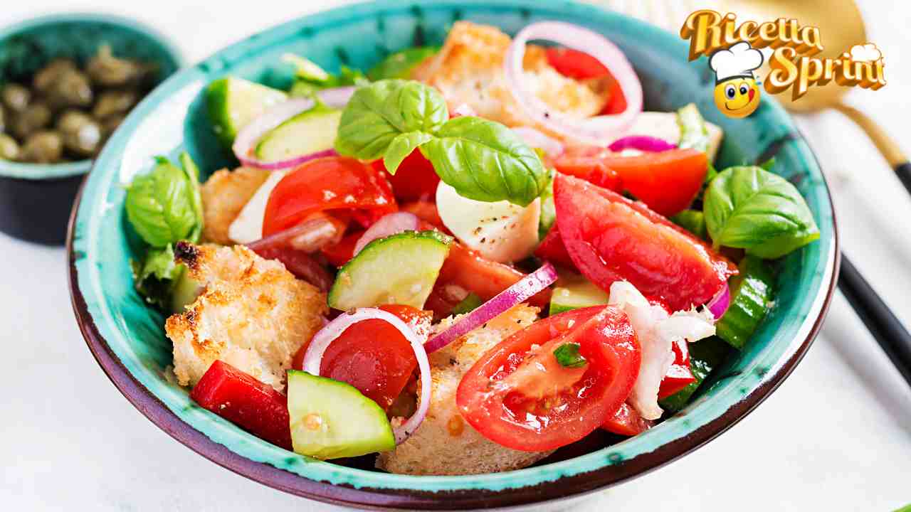 Panzanella di Benedetta Rossi il piatto che mangiava spesso a casa di zia Giulia