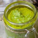 Pesto di prezzemolo e pistacchi