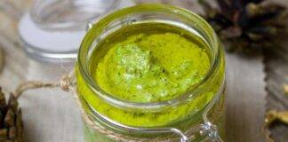 Pesto di prezzemolo e pistacchi