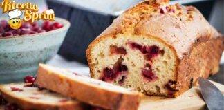 Plumcake ai mirtilli rossi e yogurt la merenda non è mai stata così buona ed invitante