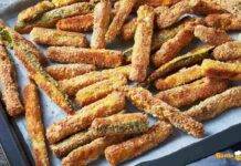 Stick di zucchine croccanti non fritte, ricetta leggera e salva fornello