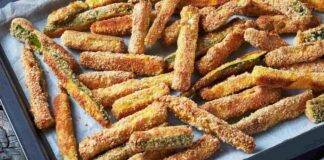 Stick di zucchine croccanti non fritte, ricetta leggera e salva fornello