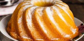 Torta 12 cucchiai al profumo di arance perfetta per la colazione, buonissima a merenda