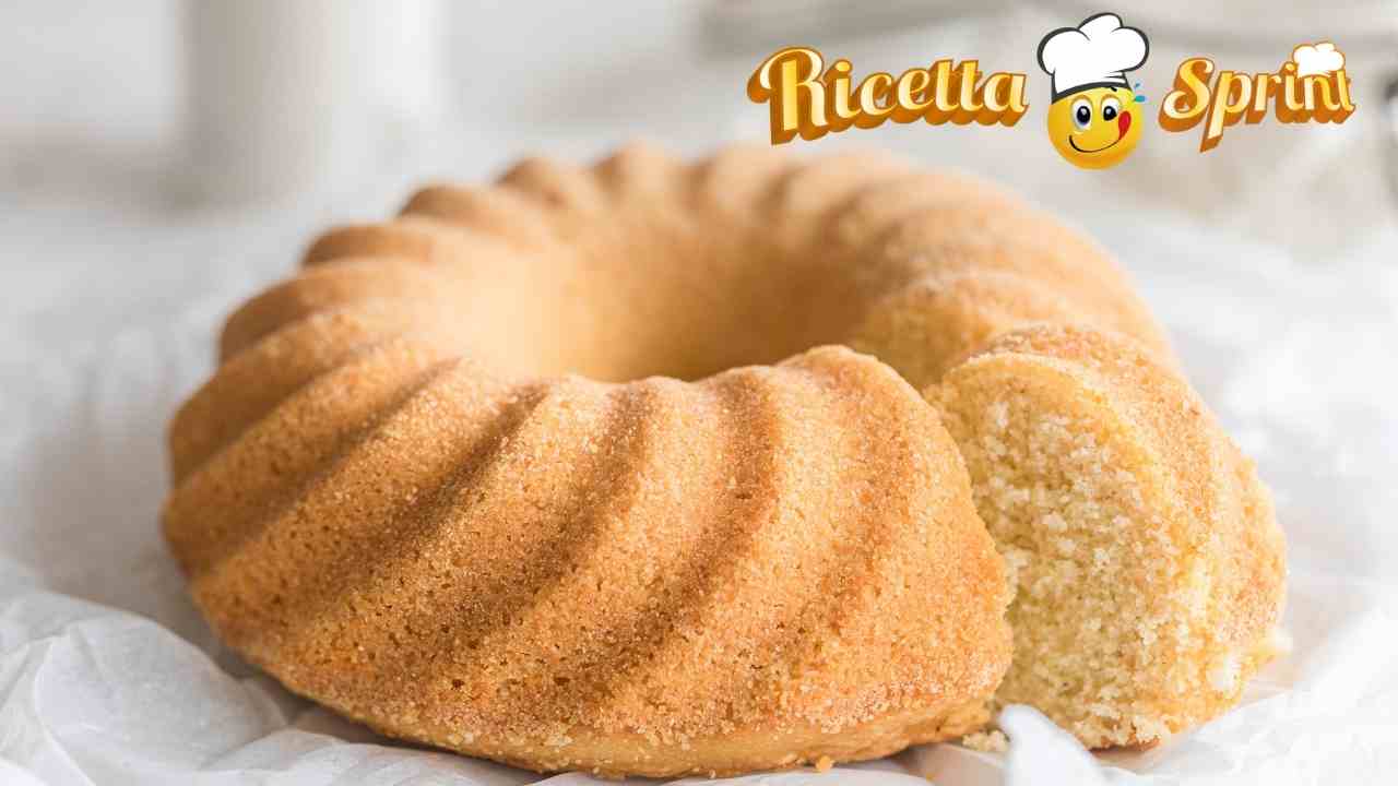 ciambellone al latte di mandorla