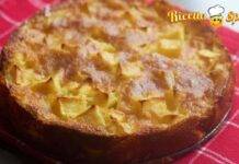 Torta di mele, ma stavolta nella versione light