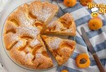 Torta soffice alle albicocche, si prepara senza latte, per una colazione semplice e genuina Torta soffice alle albicocche, si prepara senza latte, per una colazione semplice e genuina