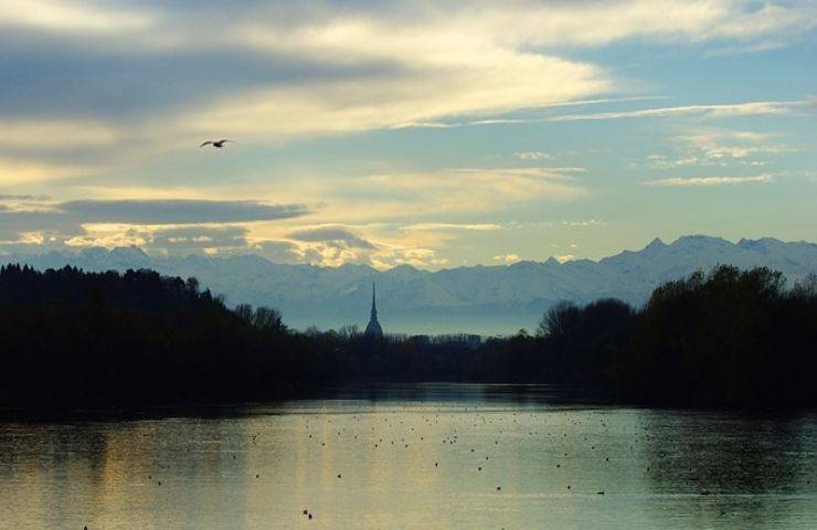 Una vista di Torino dal fiume