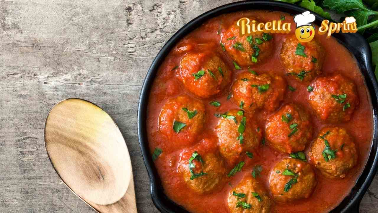 polpette al sugo e panna