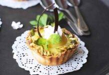Tortine di pistacchio e limone