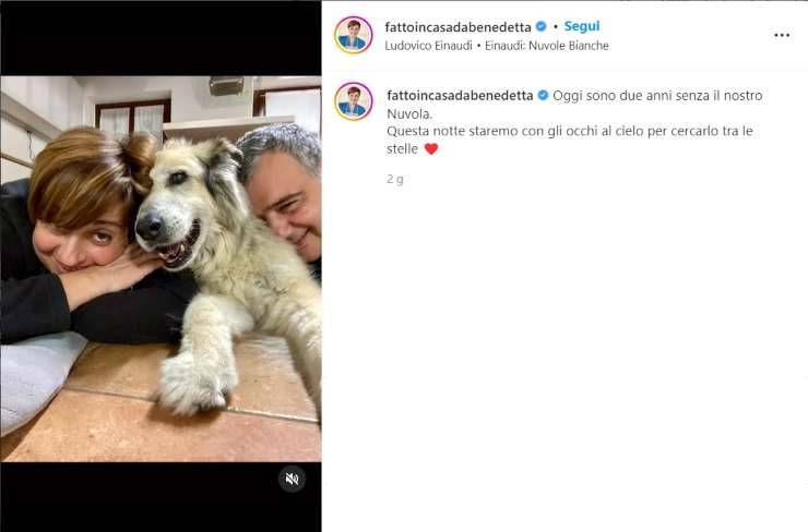Benedetta Rossi straziante dolore - RicettaSprint