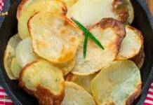 Chips di patate leggere, croccanti pronte in pochissimo tempo