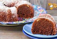 Ciambella al cacao e mandorle il dolce che non può mancare a colazione