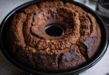 Ciambella di pan bauletto al fondente