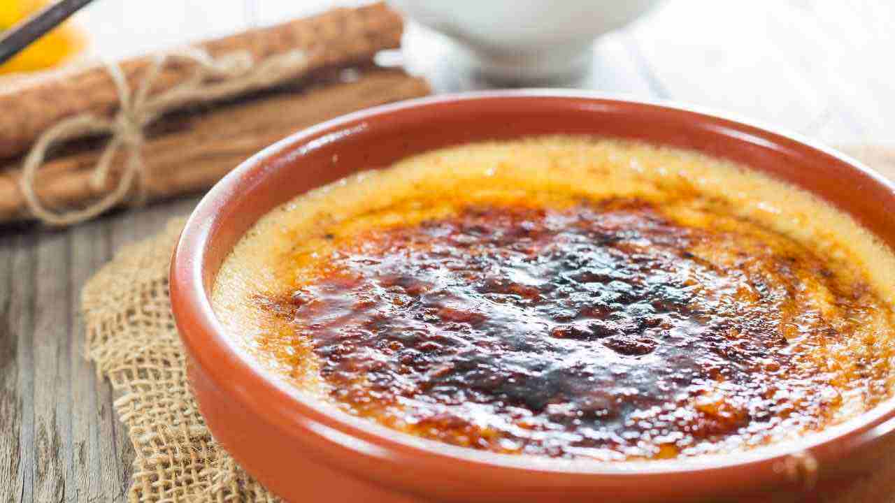 Crema catalana sì ma solo se calda in superficie 