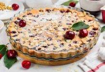 Crostata ciliegie e mandorle ripieno cremoso e avvolgente, ne basta una sola fetta per appagare la tua voglia di dolce