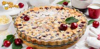 Crostata ciliegie e mandorle ripieno cremoso e avvolgente, ne basta una sola fetta per appagare la tua voglia di dolce