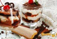 Dessert al cacao mascarpone ed amarene, velocissimo e di grande effetto: è troppo goloso