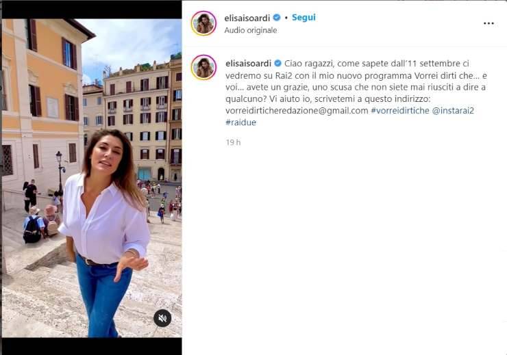 Elisa Isoardi sorpresa fan impazziti - RicettaSprint
