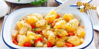 Insalata di patate e carote speziate il contorno fresco e sano, perfetto per le sere d'estate