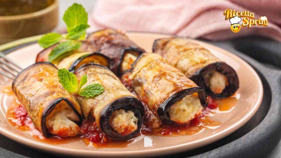 Involtini di melanzane al forno con ricotta: una vera goduria, si ...