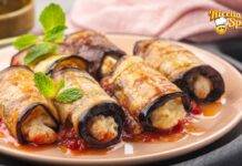 Involtini di melanzane al forno con ricotta Involtini di melanzane al forno con ricotta una vera goduria, si preparano in pochissimi minuti!