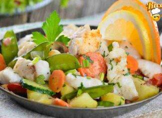 Merluzzo all'insalata mista la soluzione perfetta per la tua cena