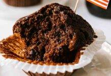 Muffin di soia al fondente