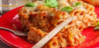 Pasta al forno alla norma incredibile la sua bontà
