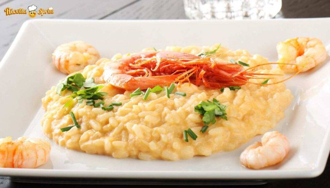 Risotto alla crema di scampi, la ricetta da veri chef RicettaSprint.it