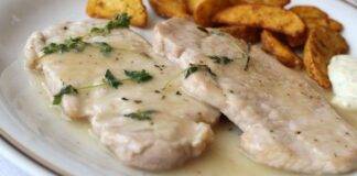 Scaloppine di pollo al vino bianco, facili veloci e pronte subito