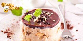 Semifreddo al tiramisù il dolce fresco, morbido, delicato pronto in pochissimi minuti