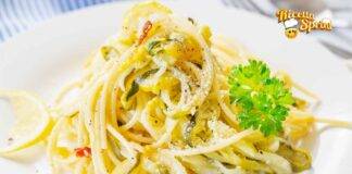 Spaghetti limone e zucchine perfetti per un'occasione speciale